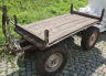 Valníkový vozík s točnicovým řízením (Flatbed truck with turntable control) 2000x1000x800mm